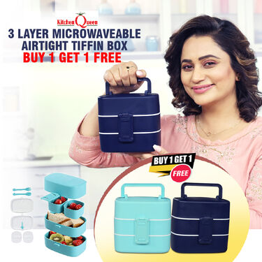 3 Layer Airtight Tiffin - BOGO (3LTB)