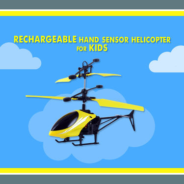 Hand Sensor Helicopter for Kids