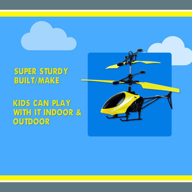 Hand Sensor Helicopter for Kids