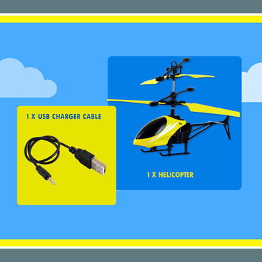 Hand Sensor Helicopter for Kids