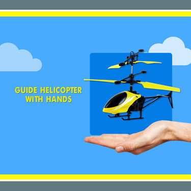 Hand Sensor Helicopter for Kids