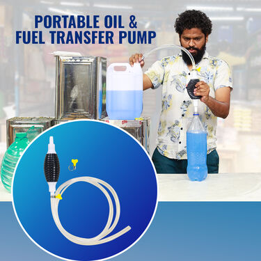 Portable Oil & Fuel Transfer Pump